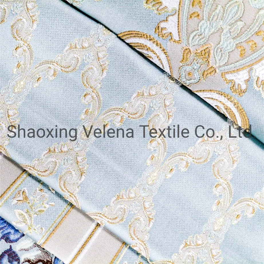 Classic and Beautiful Polyester Jacquard Fabric for Sofa Curtain Cushion Wholesale Fabric