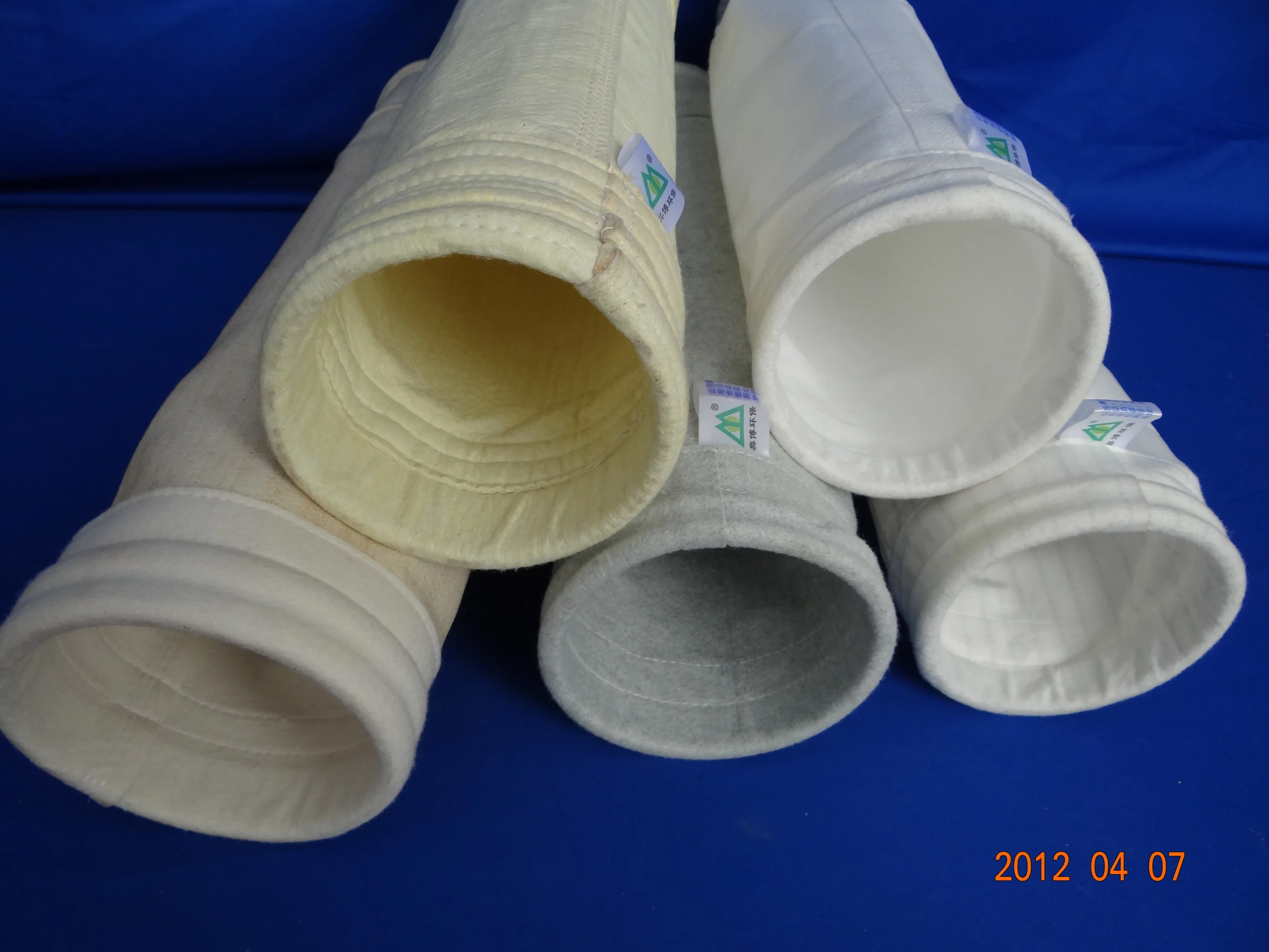 Industrial Dust Filter Bag High Temperature Filter PPS P84 Acrylic Aramid Filter Bag