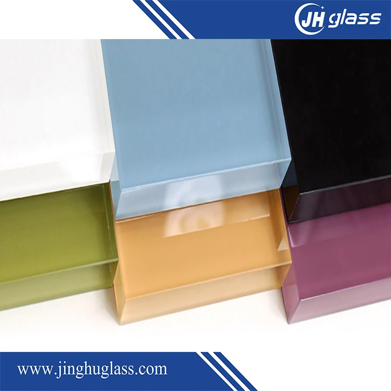 Different Color Painted Glass Tinted Lacquered Glass