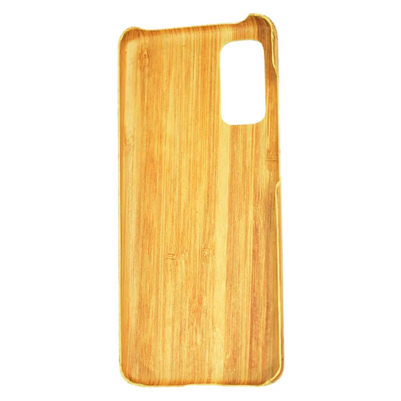 Superior Quality Custom Carbonized Bamboo Phone Case for Samsung S20