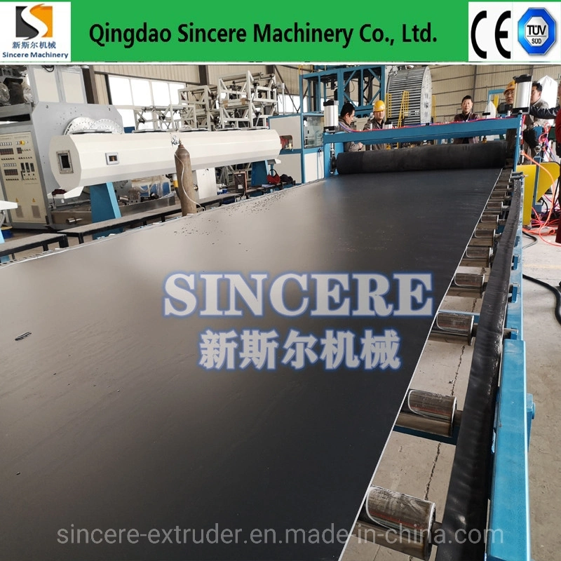 PE/PP/ABS/PVC/HDPE/PMMA/PC Thick Sheet/Plate/Board Extrusion/Extruding Production Machine Line, Chemical Pickling Storage Tank Lining Plate/Board Extrusion Line