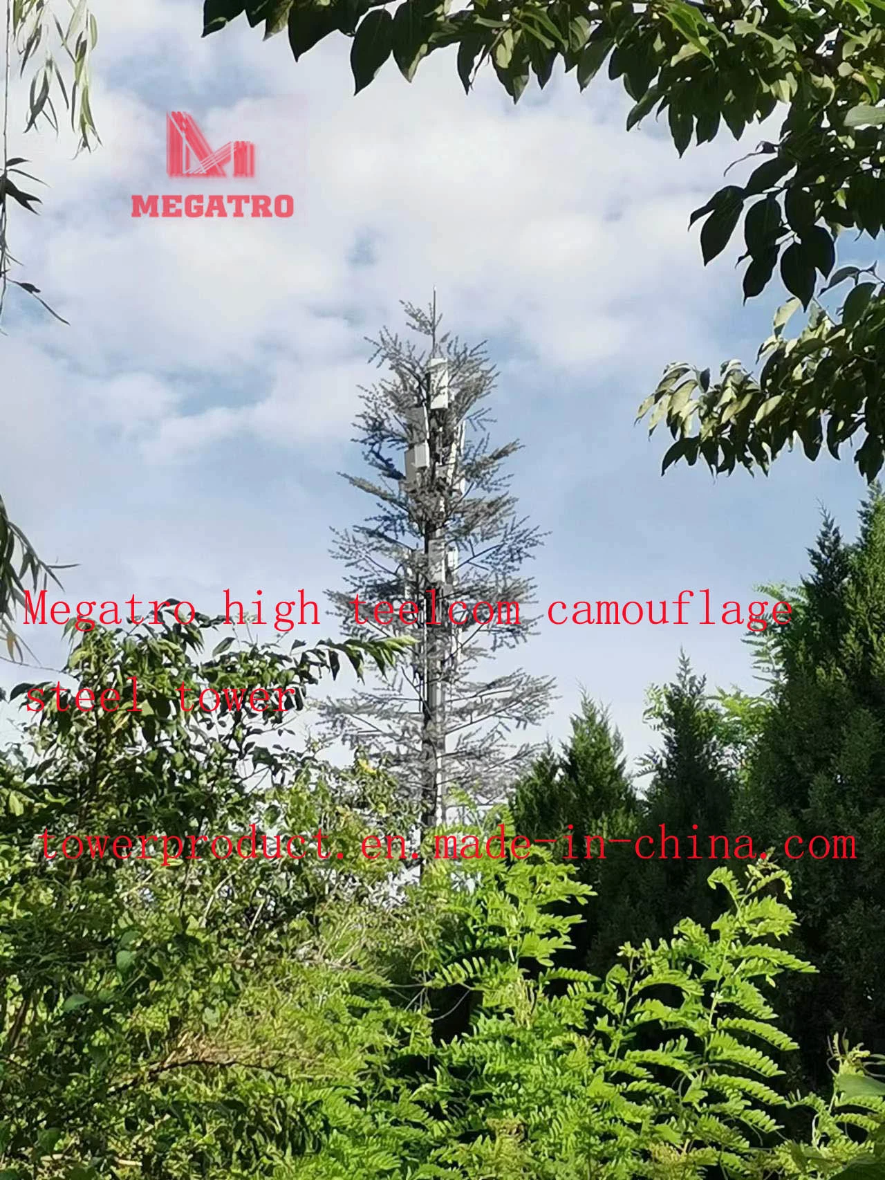 Megatro High Telecom التمويه Steel Tower