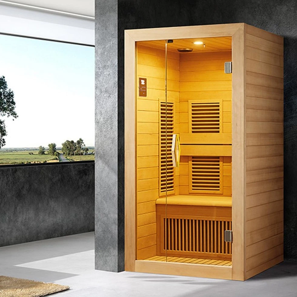 Foshan Good Price Far Infrared Beauty Cedar Wood Infrared Dry Sauna Rooms