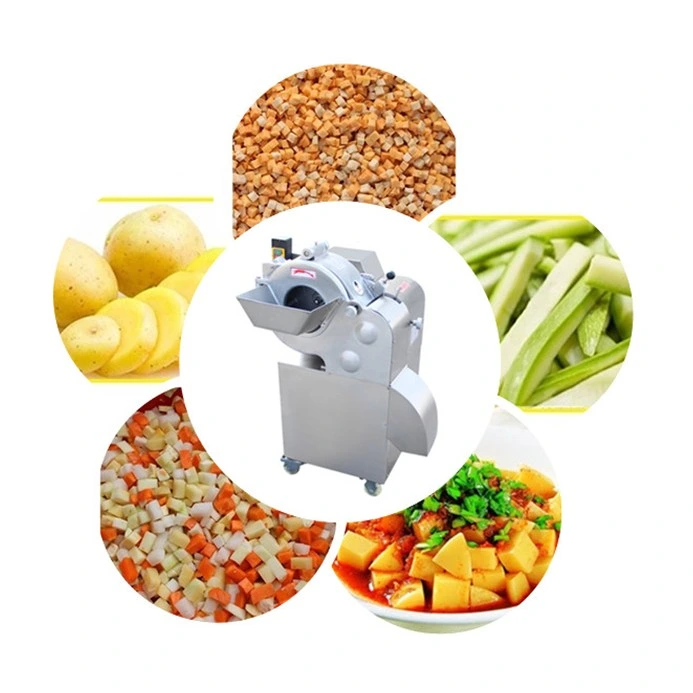 Fruit and Vegetable Dicer Machine Carrot Onion Potato Cube Cutter