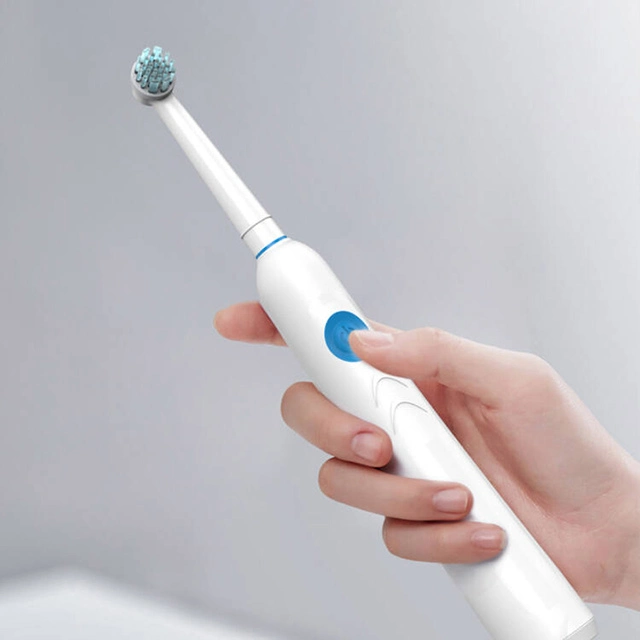 Wireless Charging Best Rotating Toothbrush Sonic Brush Teeth Round Electric Toothbrushjs301