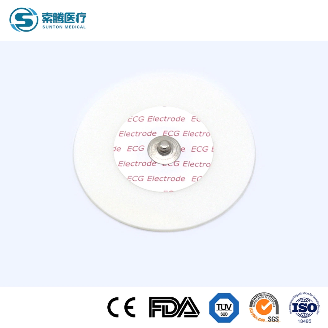 Sunton CE/ISO13485 Cfs Certificate Electrode Slice China 0.8mm/2mm/325mesh/Ect Grain Size Electrode Piece Factory OEM Customized Large Adult Electrode Disk