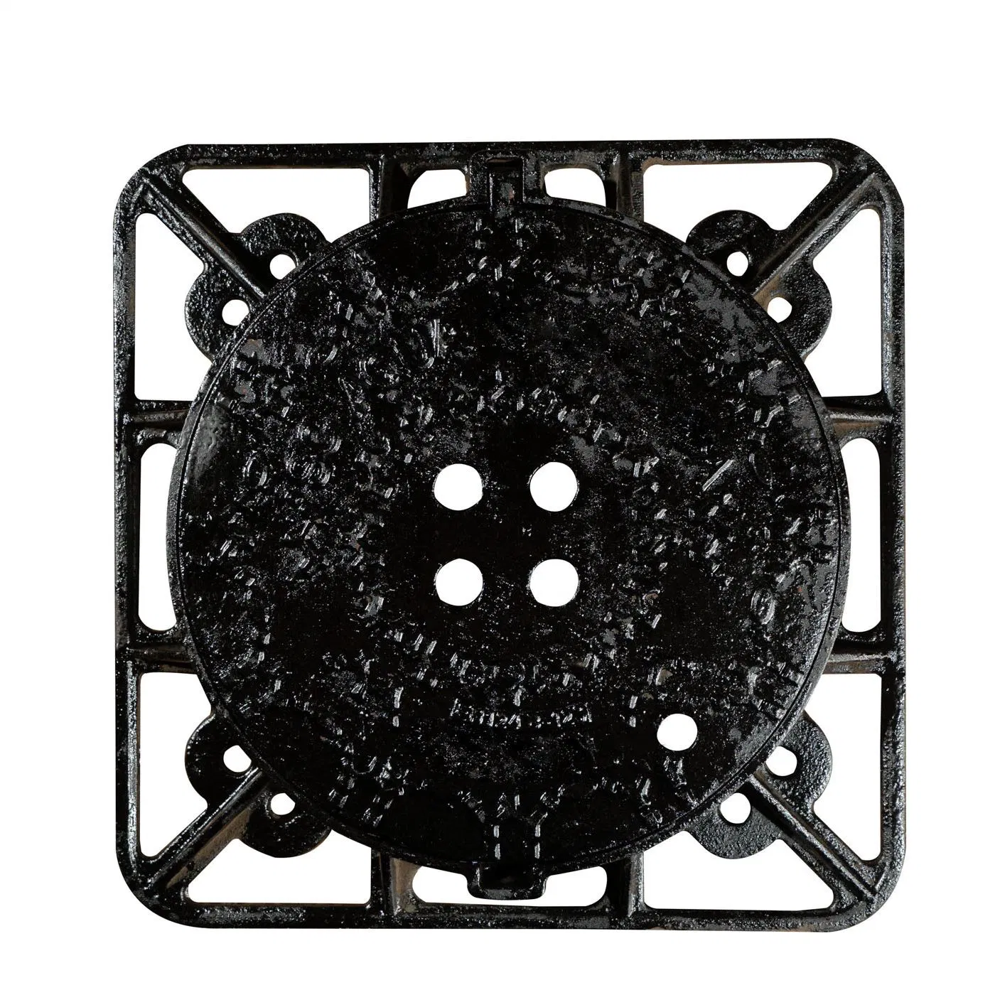 Customized En124 Nodular Cast Iron Square Sewer Gully Manhole Drain Grating