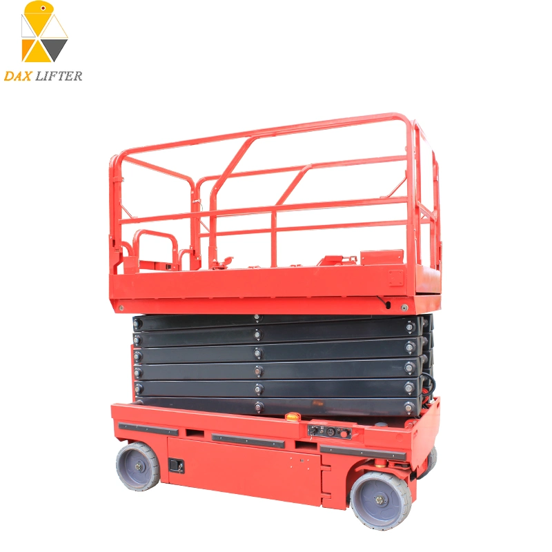 6m 8m Easy Operation 320kg Load Self-Propelled Hydraulic Lifting Equipment