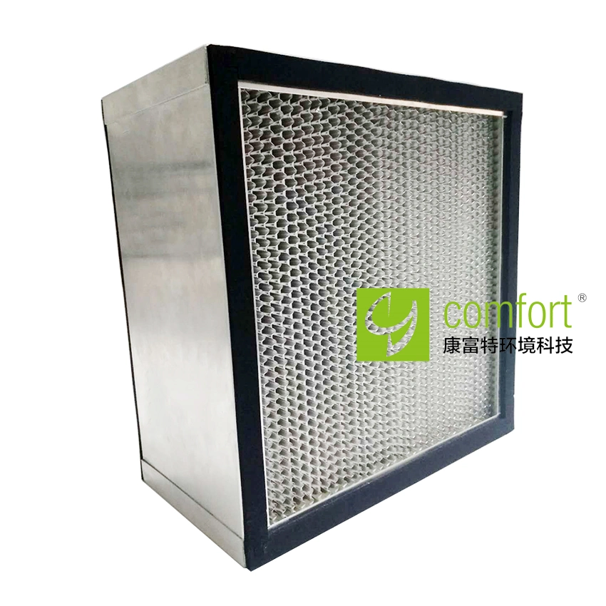 H13 Double Turn Shape Separator HEPA Air Filter for Pharmacy Lab