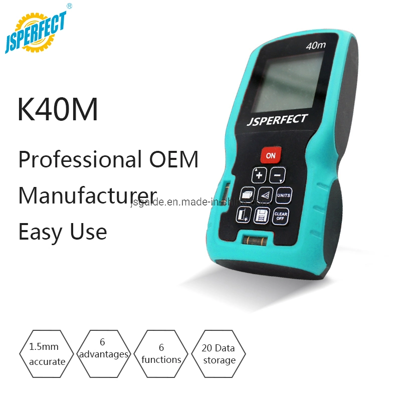 40m Handheld Digital High Accurate Laser Distance Meter