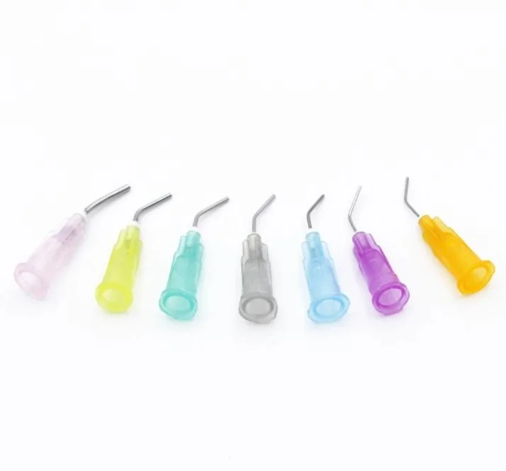 Hot Sale & High quality/High cost performance Curved Disposable Medical Dental Needle Curved Type