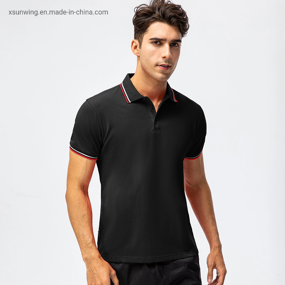 Xsunwing Manufacturer Direct Sale Cotton Polo T Shirts Unisex Men Women Clothes Custom Logo Printing Embroidery Gym Wear Made in Original Factory