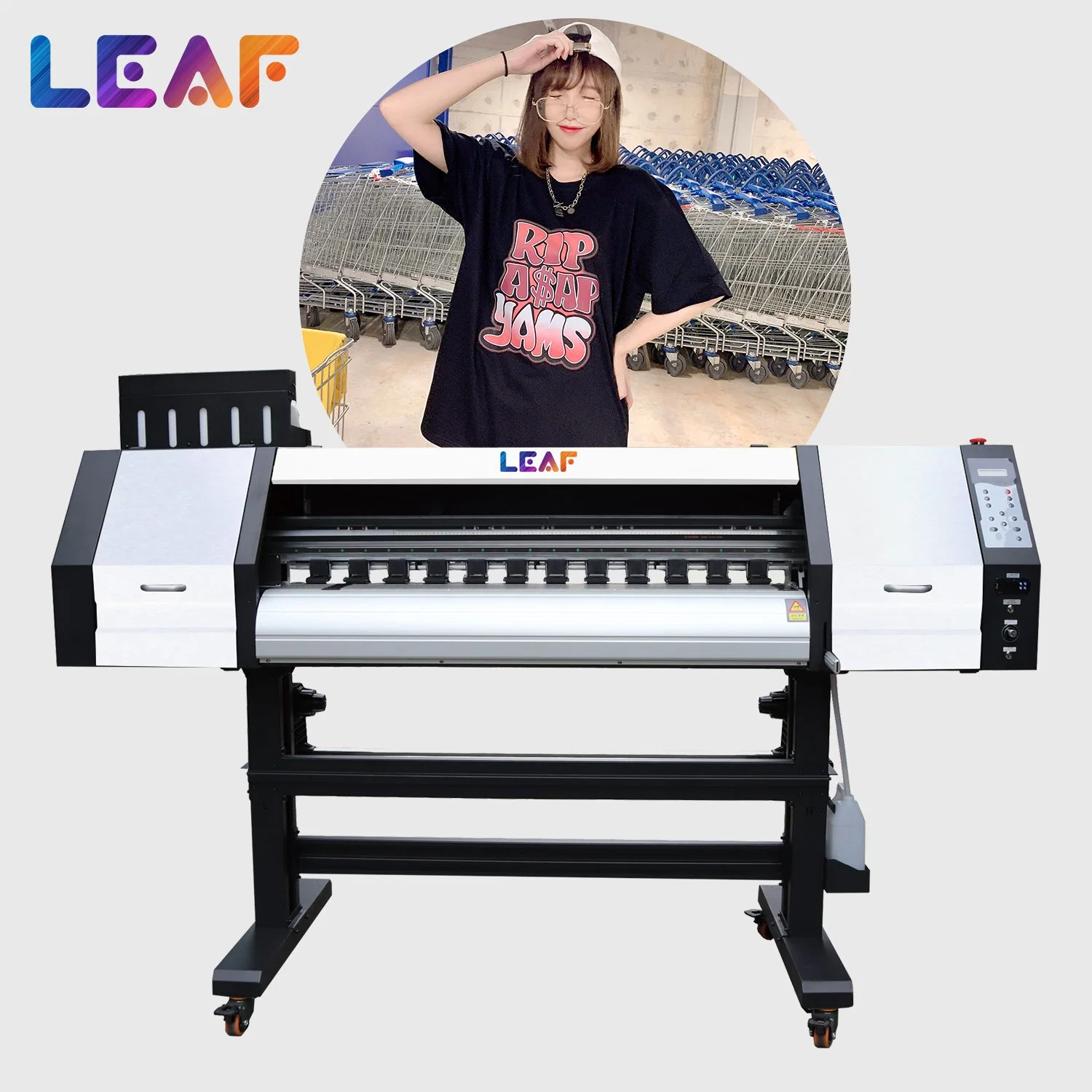 Clothes Multi-Colour Press Heat Transfer Dtf Printer Textile Printing Machine