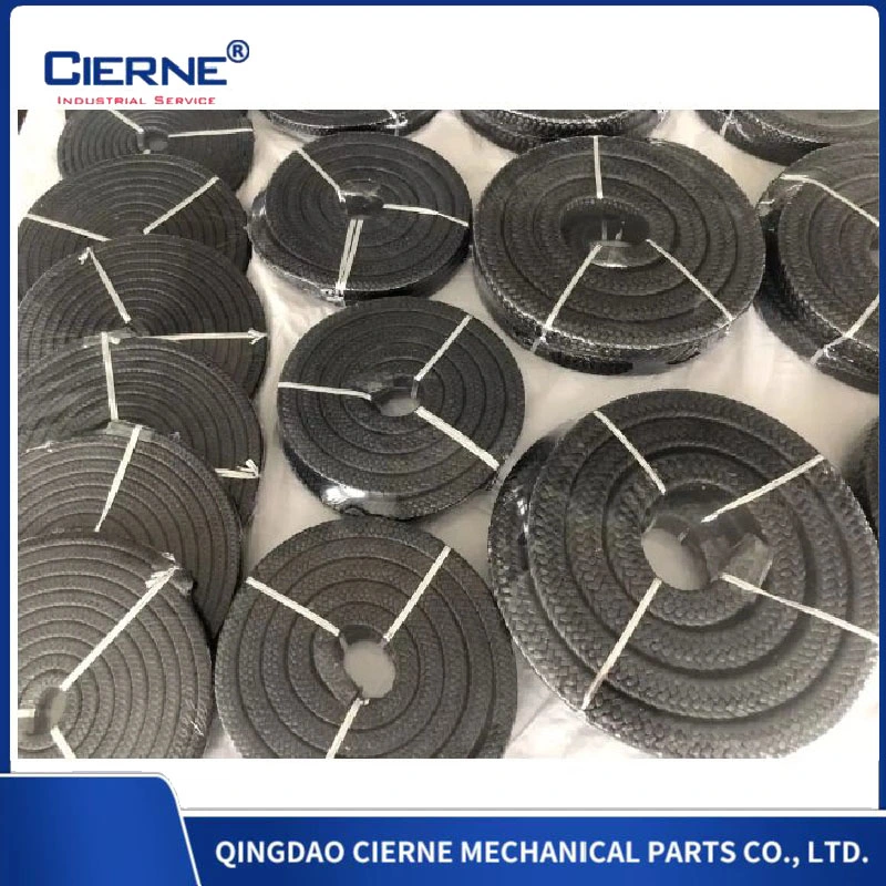 High Temperature Wire Reinforced Flexible Graphite Packing Mechanical Seal Pump Graphite Gland Packing Gh1389