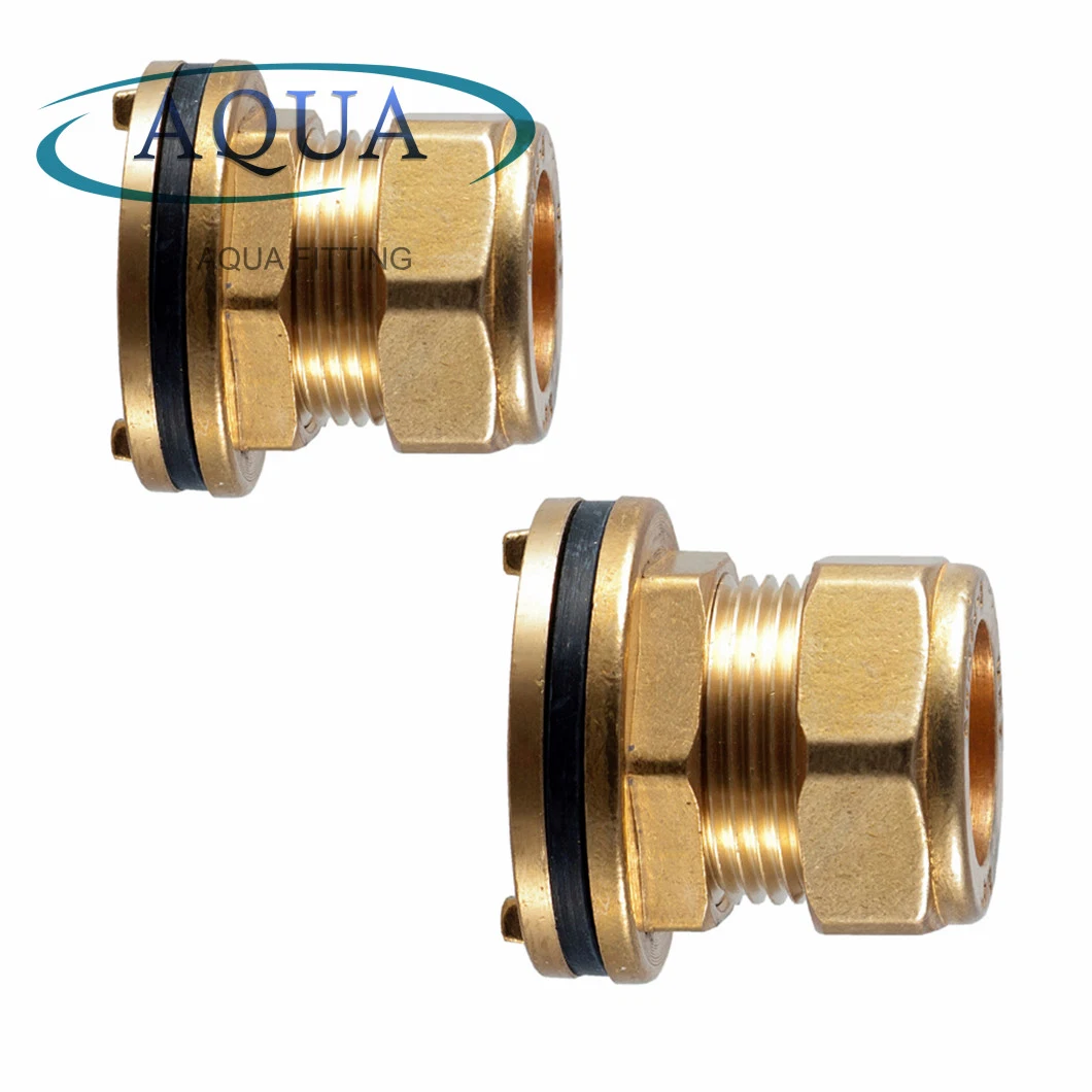 Brass Tank Nipple Pipe Fitting Connectors