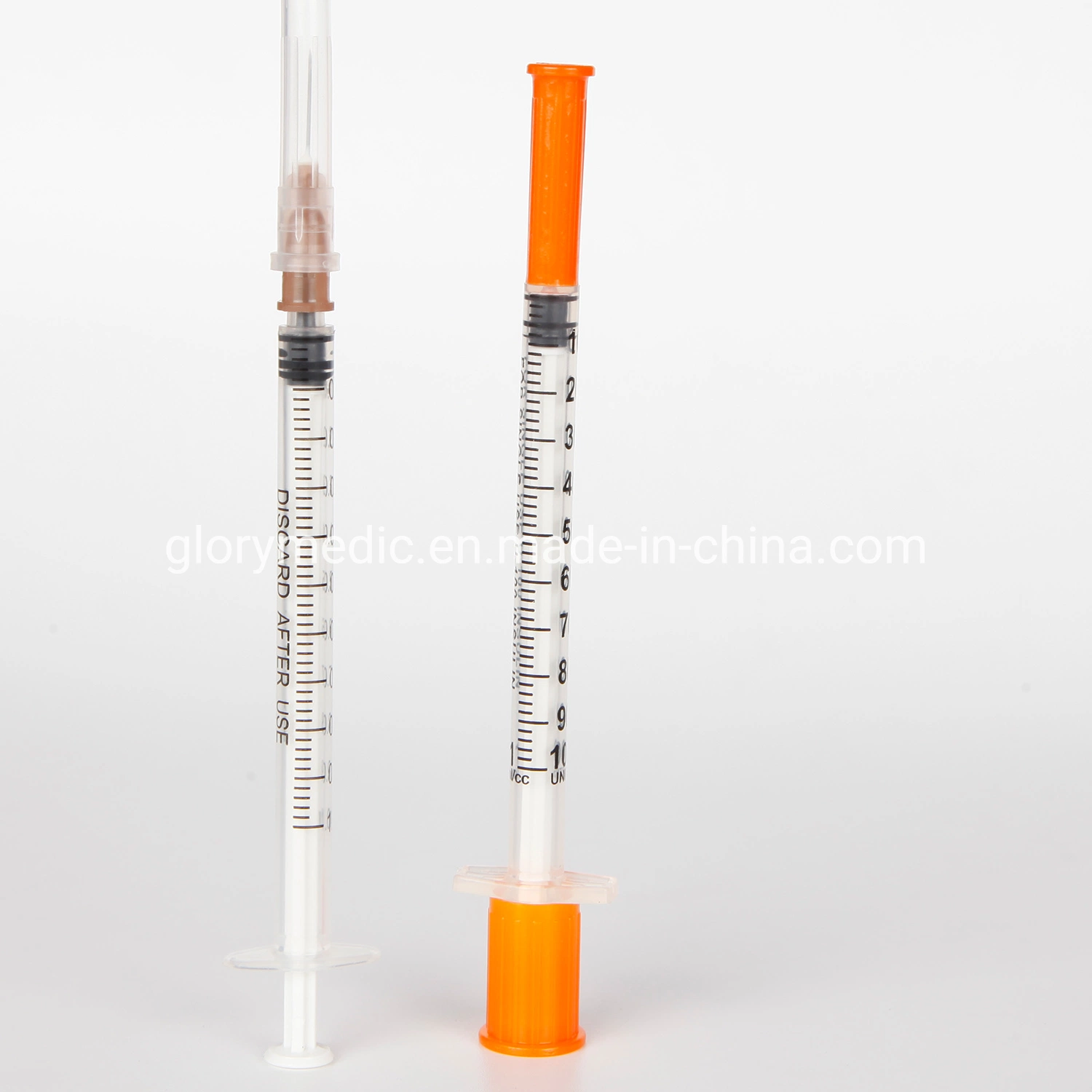 Three Parts Disposable Medical Syringes 2ml/3ml/5ml/10ml/20ml Plastic Syringe