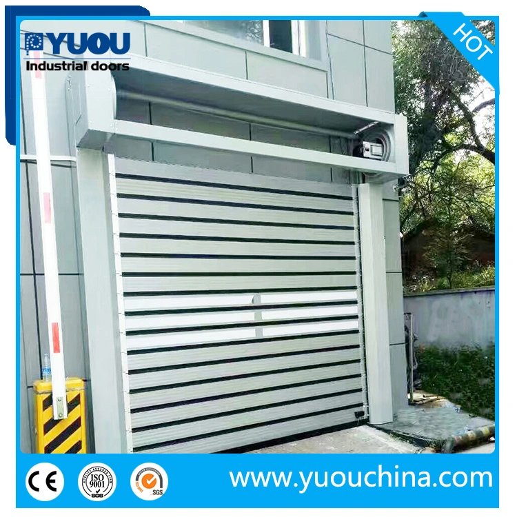 Industrial Thermal Insulated High Speed Roller Shutter Door for Pharmaceutical Drug Factory