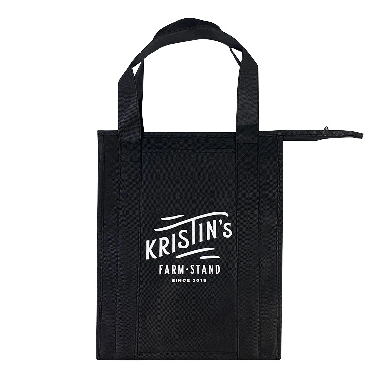 Polyester Cooler Bag, Non-Woven Insulation Bag, Picnic Thermal Bag, Wine Cooling Bag, Camping Tote Bag, Promotional Ice Bag