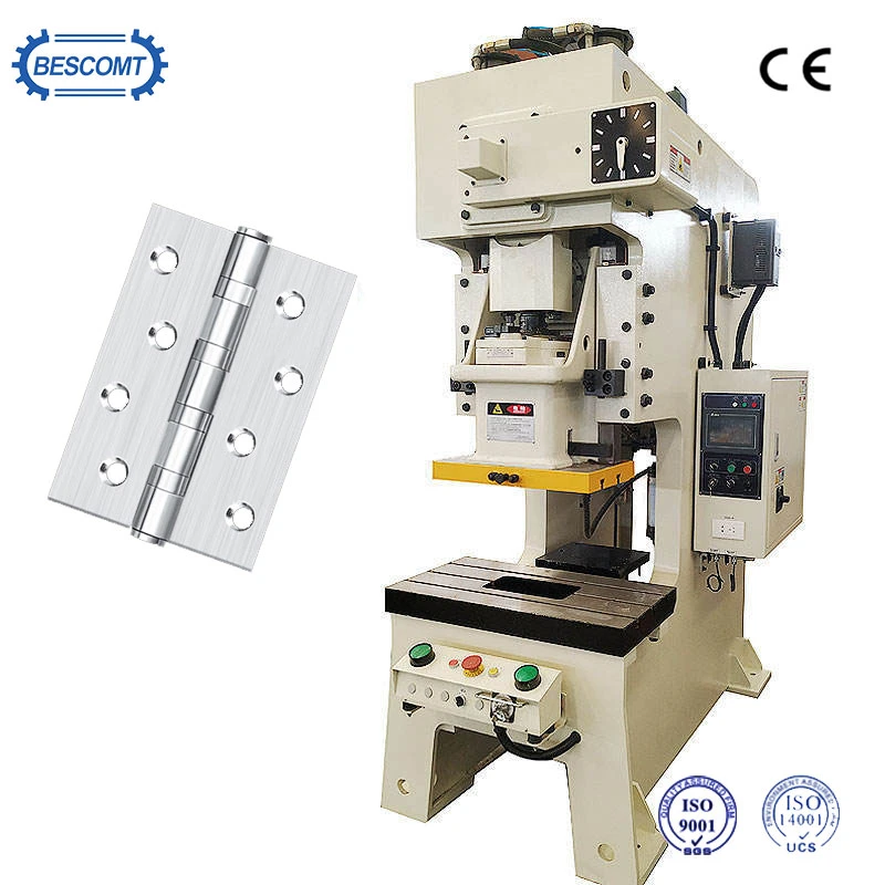 Hinges 40t Punching Machine Metal Steel Hinge Making Automatic Press Production Line Foil Container Making Machine