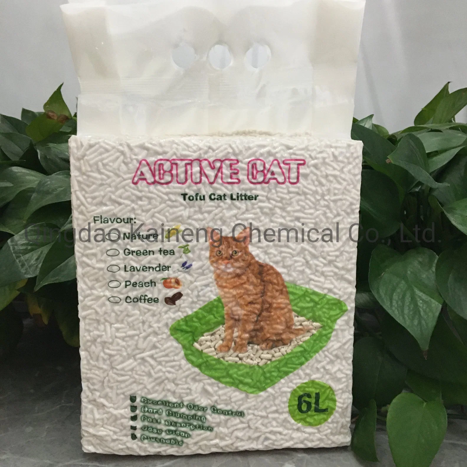 Cat Litter/Clumping Cat Litter/ 100%Flushable & Natural Tofu Cat Litter/Pet Accessories