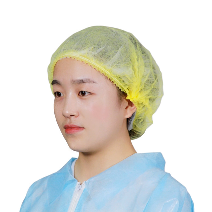 Beauty Salon Cleaning Bestar China Nonwoven Non-Woven Beret Hairnet Disposable Cap ODM