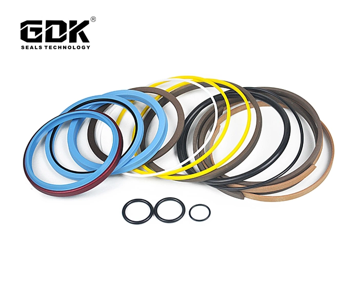 طقم موانع تسرب الأسطوانة الهيدروليكية بالحفار GDK Sk200-8 ARM Repair Kit