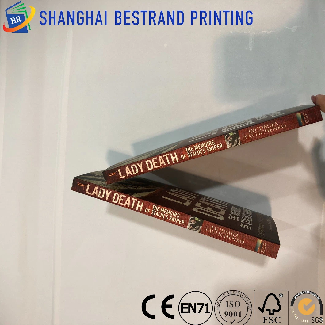 Good Quality Softcover Books with Spot UV and with Ribbon