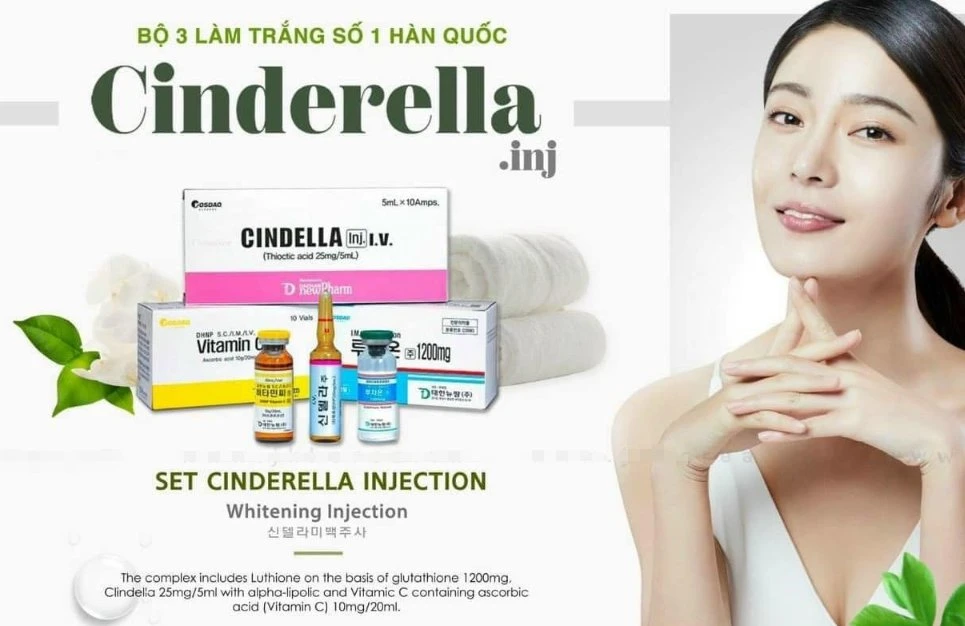 Fast Skin Whitening Injection Product Luthione Injection Glutatione Skin whiten Cindella ácido ascórbico vitamina C Shrink pores, Atacado Glutatione Injection -