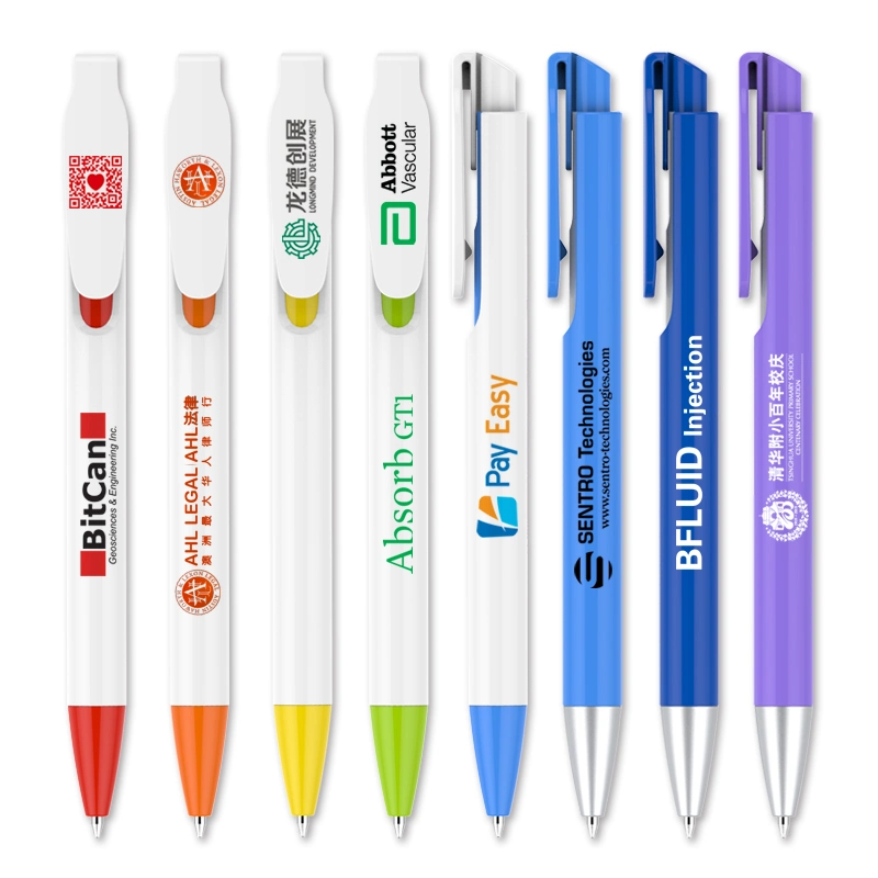 Promotional Gifts Plastic Pen Logo Customized Ballpoint Pen with Logo