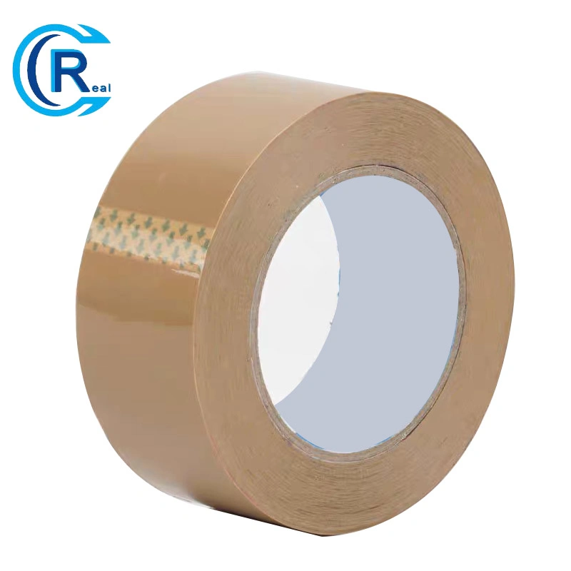 Brown Coffee Tan Packing Tape Refills, Heavy Duty for Packaging, Shipping and Moving, 2.4mil 1.88 Inch X 60 Yard