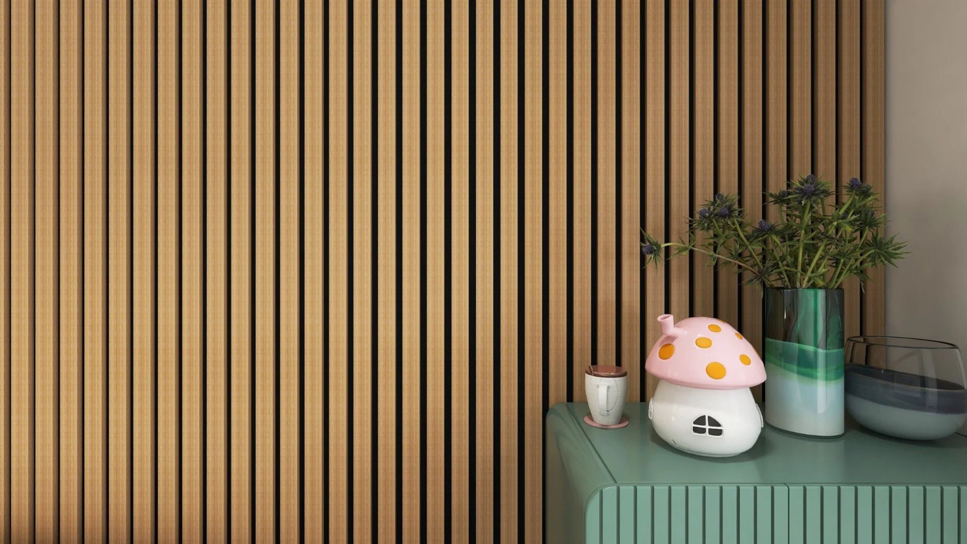 High quality/High cost performance  B1 Made In China oak slat vertical panelling acoustic wall panel