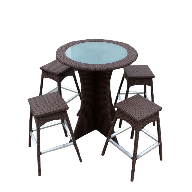 Ciao Outdoor Rattan Bar Chair and Table with Favorable Price