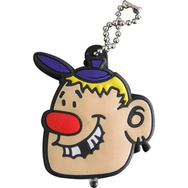 PVC Key Cover of Cartoon Figure Cap for Promotional Gift