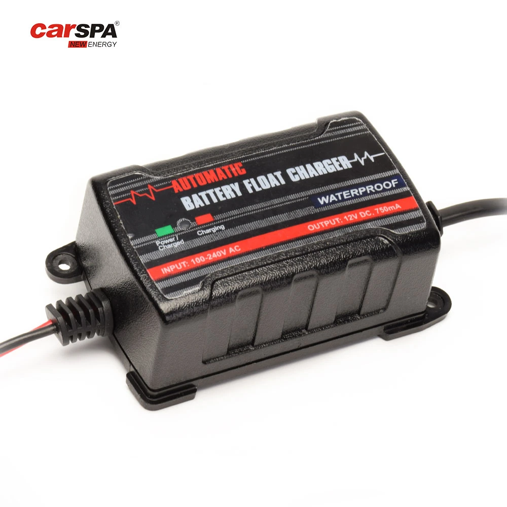 CARSPA  New Series 6V 12V 1A 4A 10A  Battery Charger For Cars Motorcycle Auto