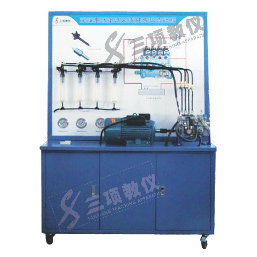 Electronic Fuel Injection System Teaching Board Gasoline Vehicles Automotive Training Equipment