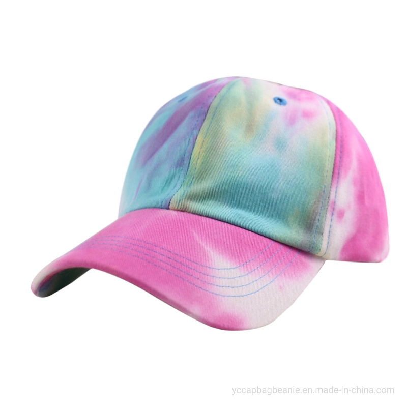 New Tie Dye Trend Cap Summer Outdoor Leisure Sunshade Hat