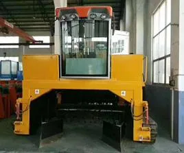 Compost Fermentation Turning Equipment Crawler Dump Truck