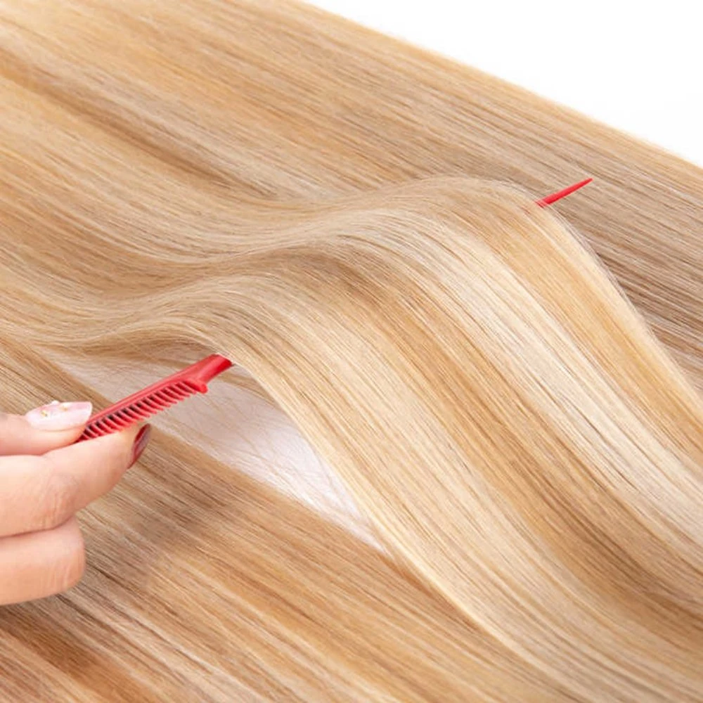 Extensões longas do cabelo de Halo peça invisível do cabelo do fio 18 polegada 20 Inc e 22 polegada