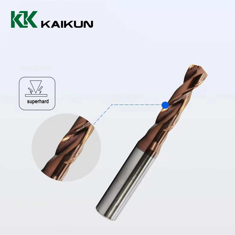 Carbide Solid Twist Drills CNC Milling Cutters CNC Router Bits Cutting Tool