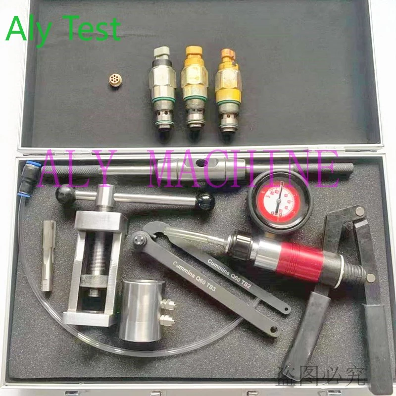 Common Rail Injector Control Solenoid Valve Disassemble Removal Pulller Seal Testing Repair Tool Sets