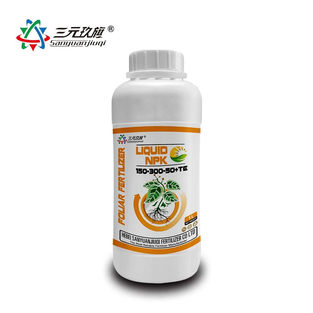 Liquid Fertilizer and Foliar Sprays NPK 150-300-50+Te