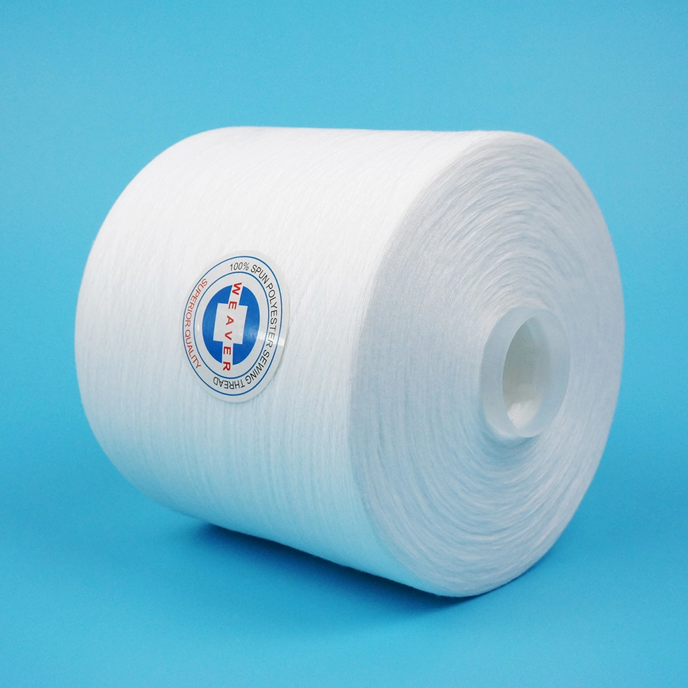 Bright Yizheng Fiber 42/2 100% Spun Polyester Yarn