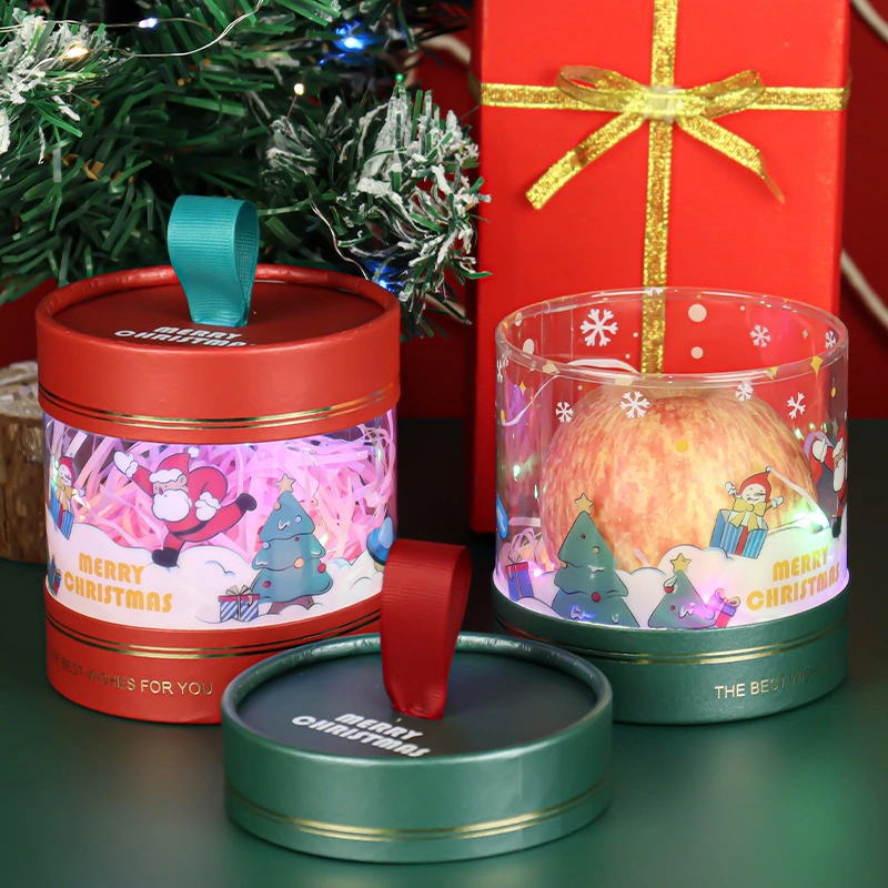 Творческий дизайн подарочной упаковки продуктов Упаковка Бумага Подарочная упаковка подсчета косметический украшения Wig свеча жесткий график Рождество появлением ящик слепых в салоне