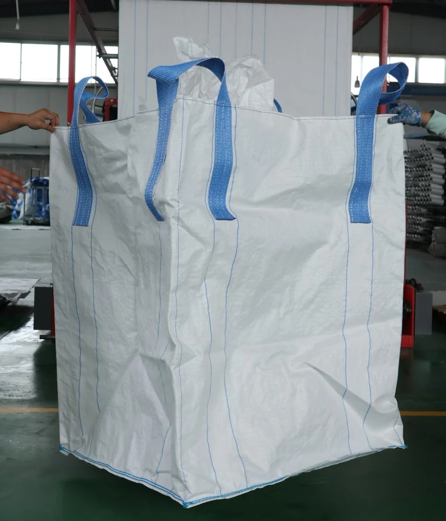 PP gewebte Taschen biologisch abbaubar Jumbo Bulk Big Bags 500kg Wasserdicht 1000kg Fabrik Jumbo-Taschen Lieferant