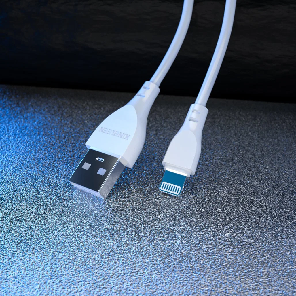 1000mm TPE Round Data Cable Fast Charging Lightning Low Price Big Advatage Kingleen Store Top Selling Item K28 Series