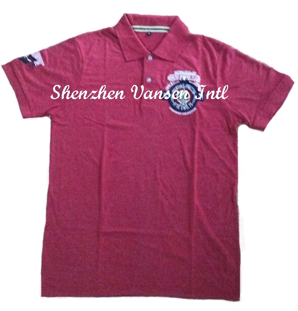 Male Polo Shirt with Embroidery Logo