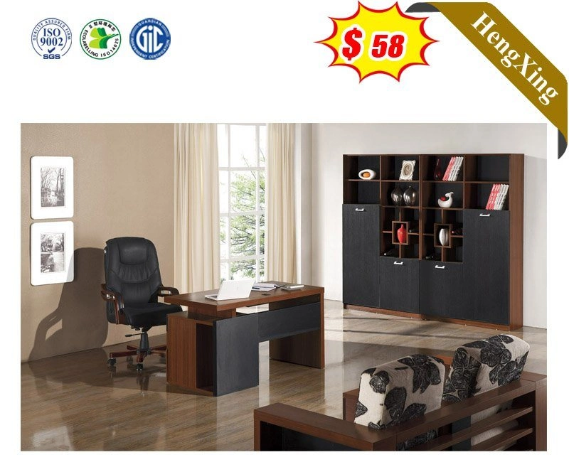 Wooden European Style Bookcase Furniture Cabinet Living Room Bookshelf