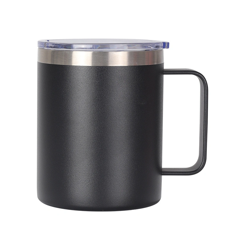 12oz 14oz taza de café de acero inoxidable al vacío de doble pared