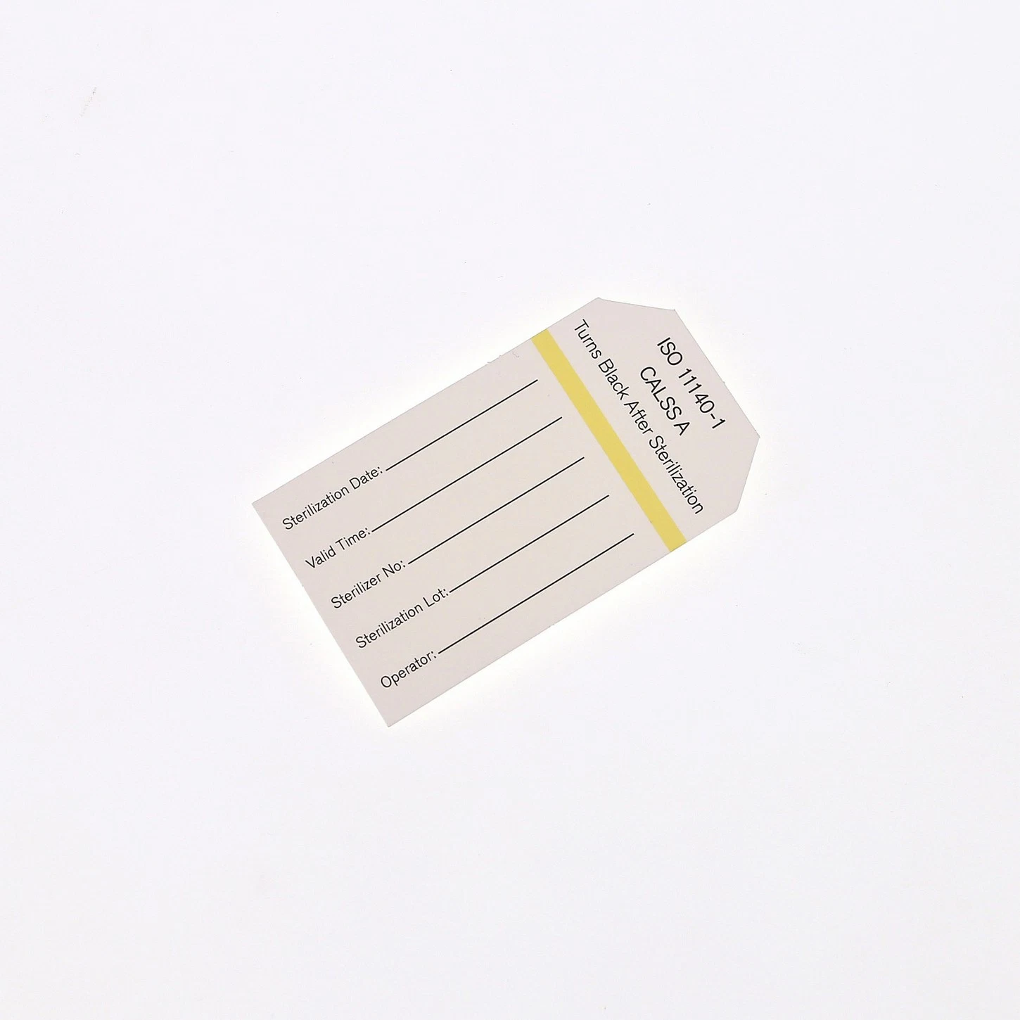 High Pressure Disposable Autoclave/ Steam Indicator Card for Medical Infection Control