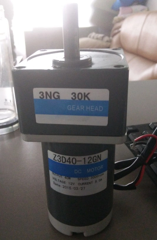 40W 70mm/80mm/90mm 12V~220V DC Motor for Massage Chair